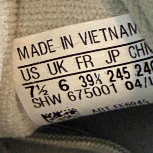 Women’s ADIDAS Supercourt ash silver leather sneakers- Size 7.5 - Picture 9 of 9